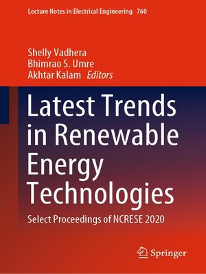 cover image of Latest Trends in Renewable Energy Technologies